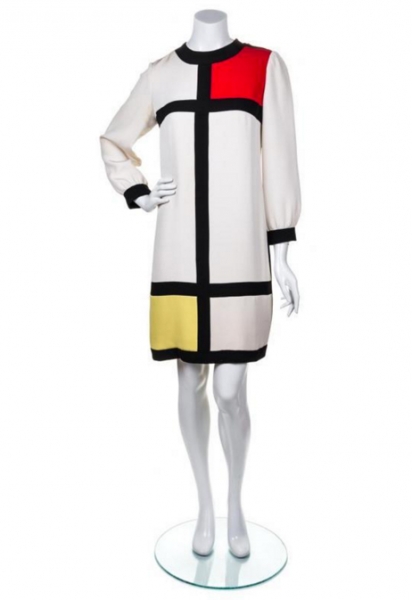 YSL Mondrian Dress