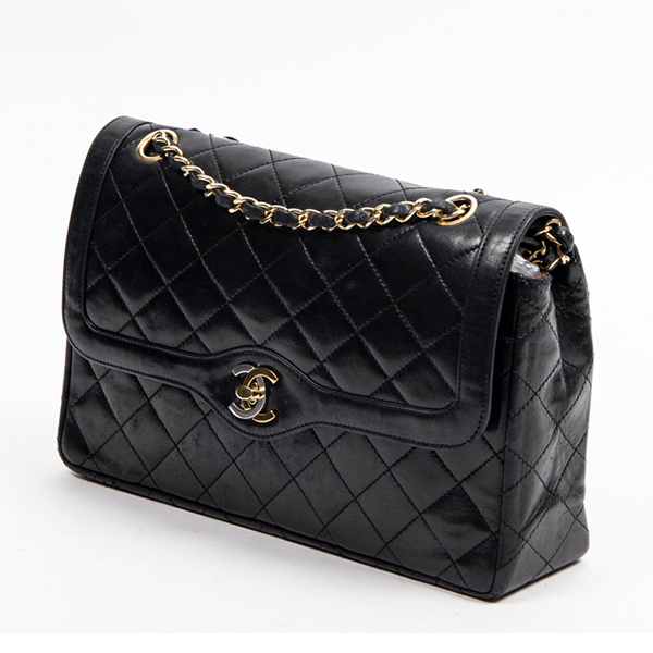 Chanel - Timeless/Classic - Pelle caviar + argento - Maxi Jumbo