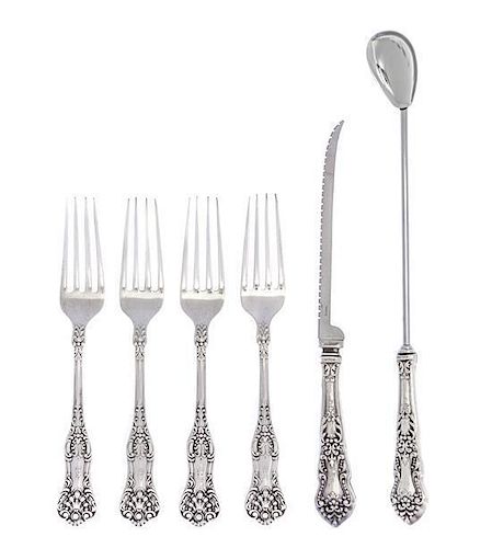 A Set Of Sixteen Canadian Silver Dinner Forks Roden Bros