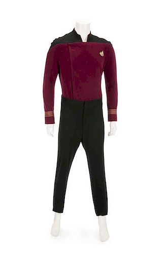 Star Trek Generations Captain Jean-Luc Picard Cosplay Kostüm Uniform Weste Nur