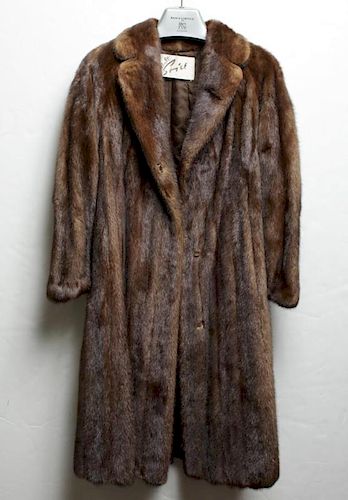 vintage mink fur coat