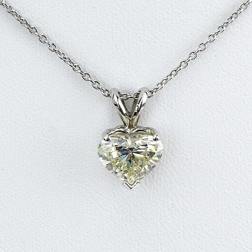 Details about   1CT Heart Cut Diamond 14K Yellow Gold Over Women's Vintage Heart Shape Pendant