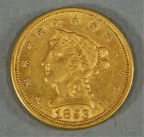 liberty 2 1 2 dollar gold coin