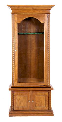Harbor House Handmade Rifle Cabinet By North American Auction