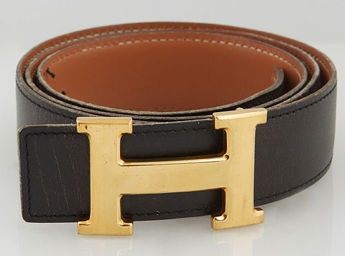 belt with h on front