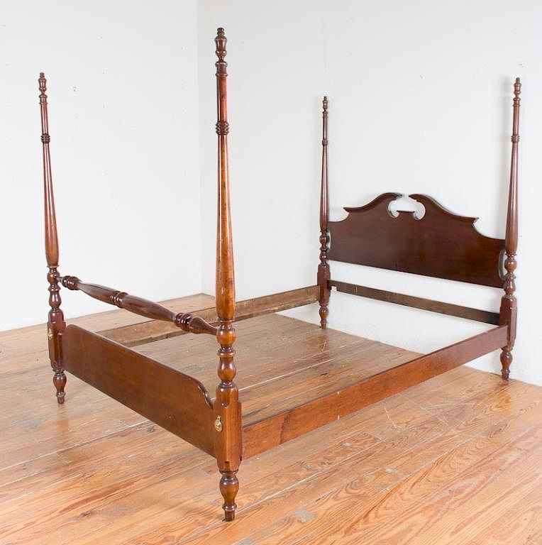 Thomasville Chippendale Style Poster, Thomasville Four Poster Queen Bed
