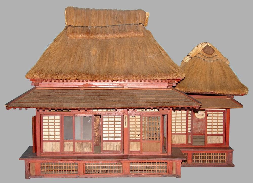 miniature japanese tea house