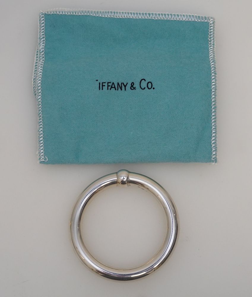 silver teething ring tiffany