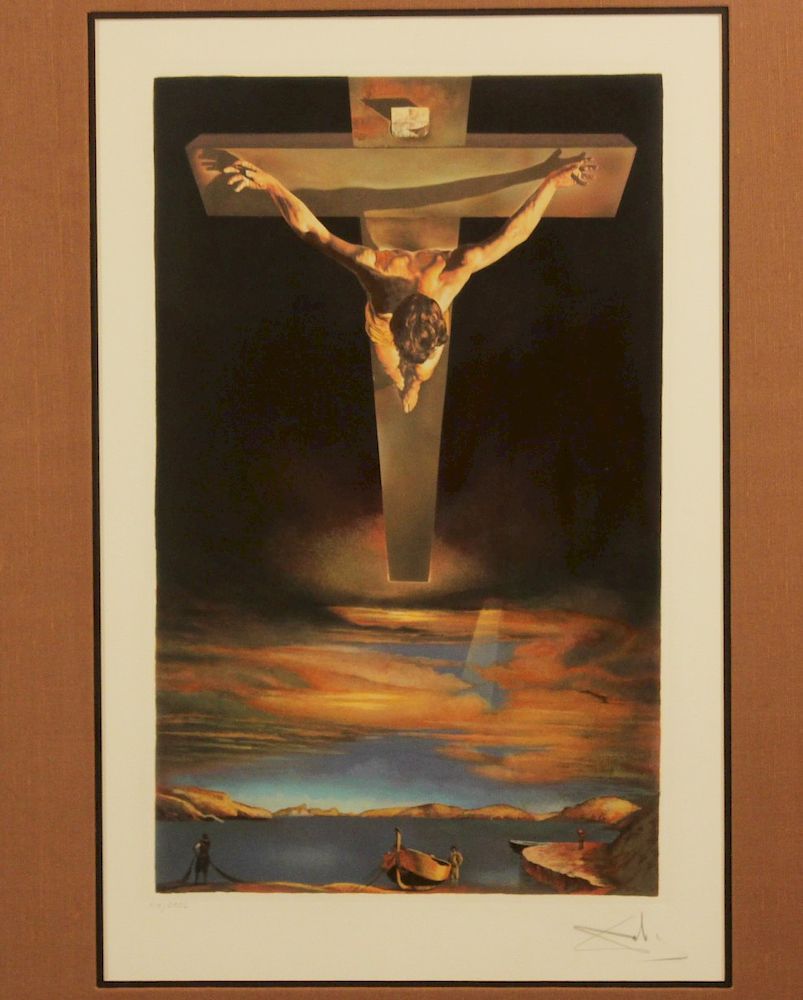 Salvador Dali Christ Of Saint John Of The Cross For Sale At Auction On
