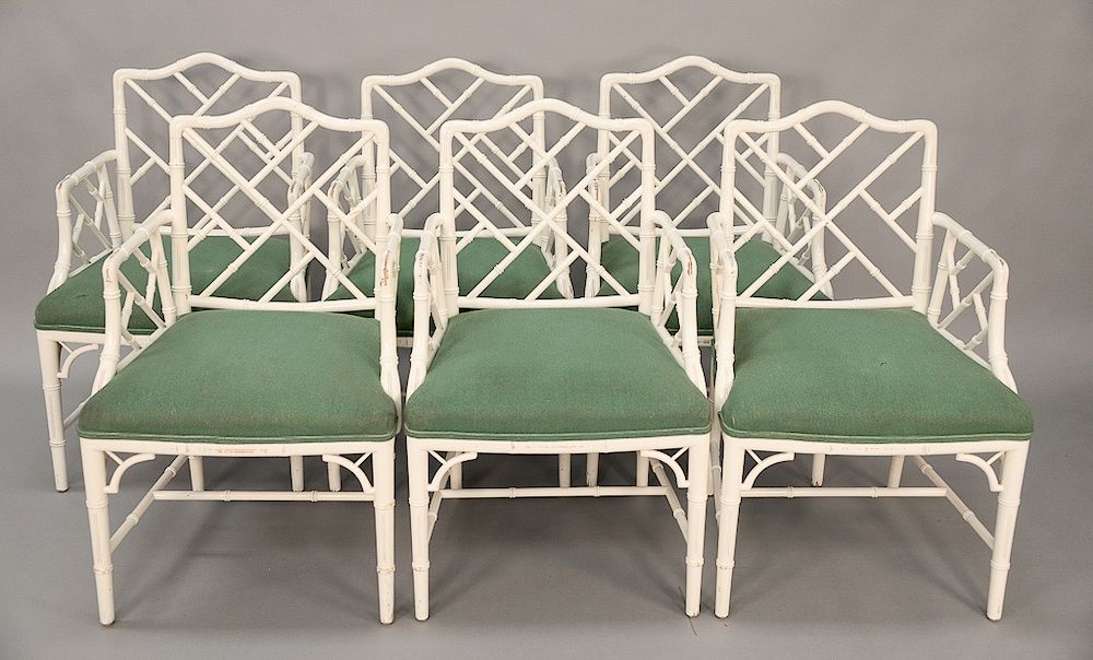 Set Of Six Chinese Chippendale Style Hollywood Regency Faux Bamboo Armchairs Ht 36 In Seat Ht 18 1 2 In By Nadeau S Auction Gallery 1404384 Bidsquare,Best Paint Colors For Small Bathrooms Without Windows