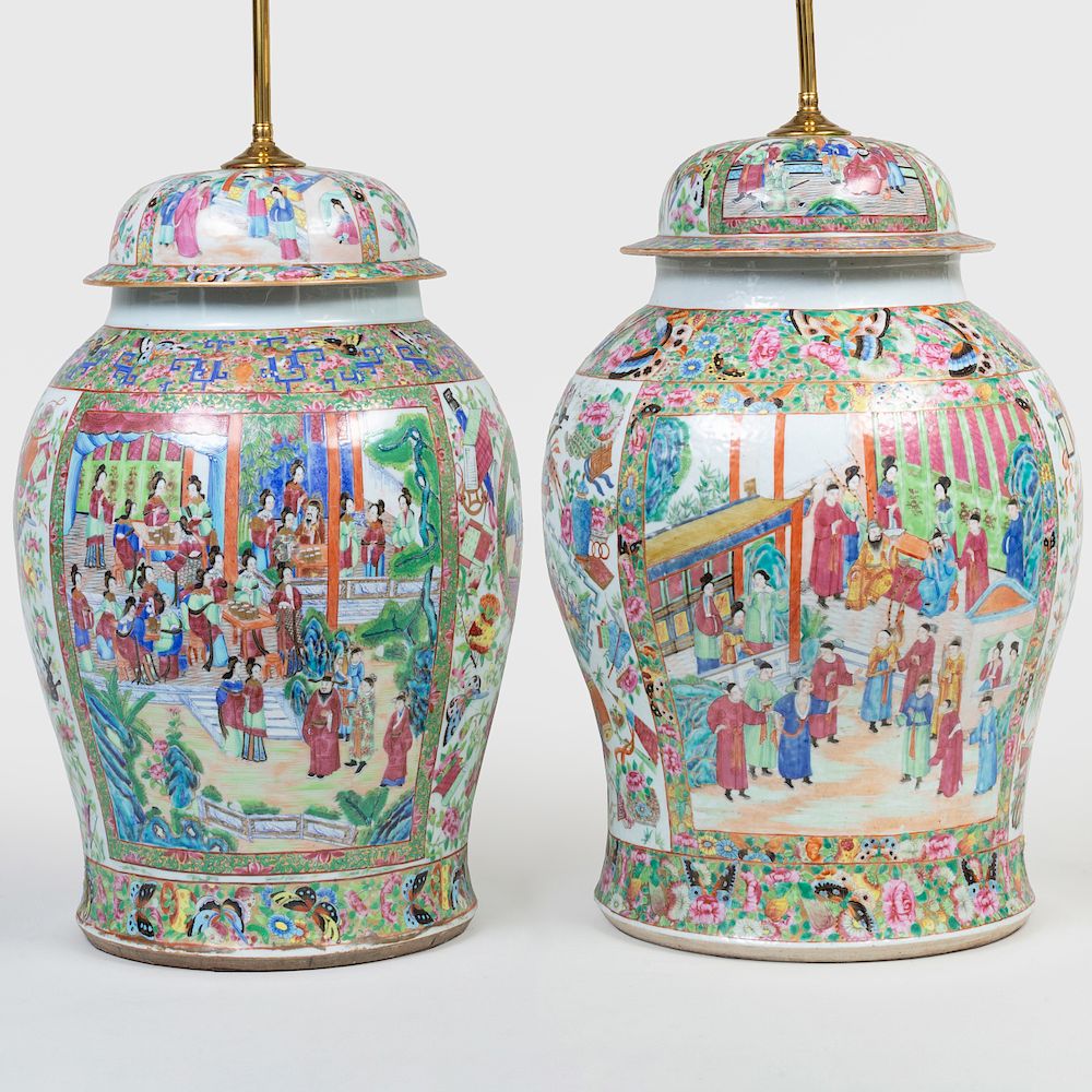chinese ginger jar lamps