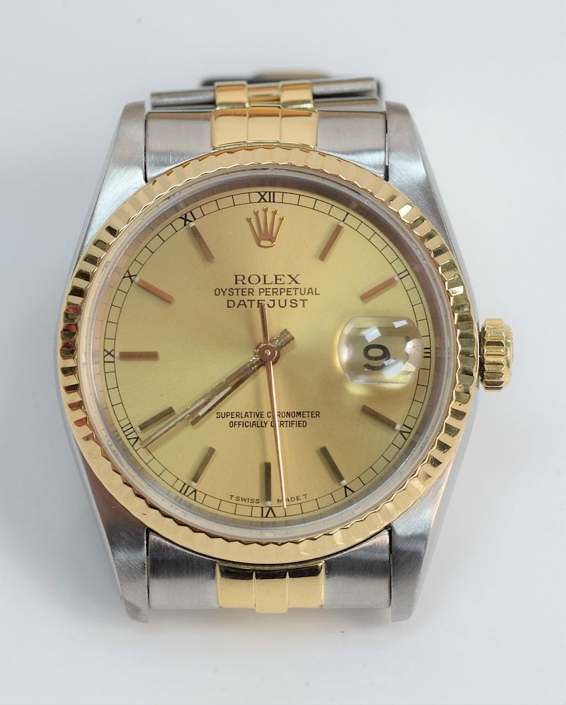 where is the serial number on a rolex oyster perpetual datejust